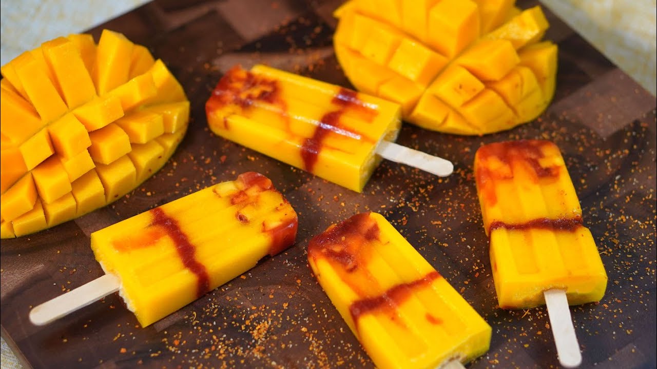 paletas de mango con chamoy