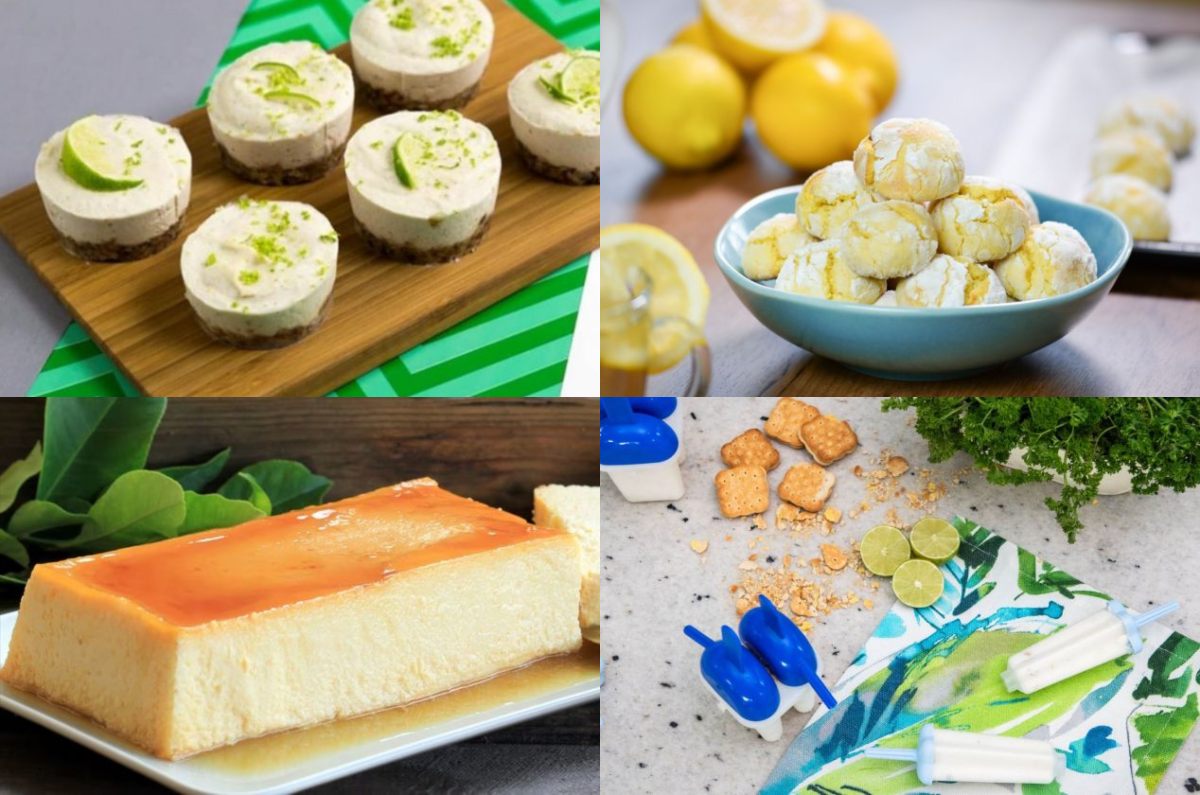 5 divertidas y deliciosas recetas de postres con limón para niños