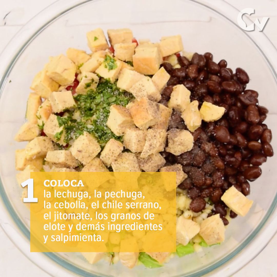 Agrega los ingredientes