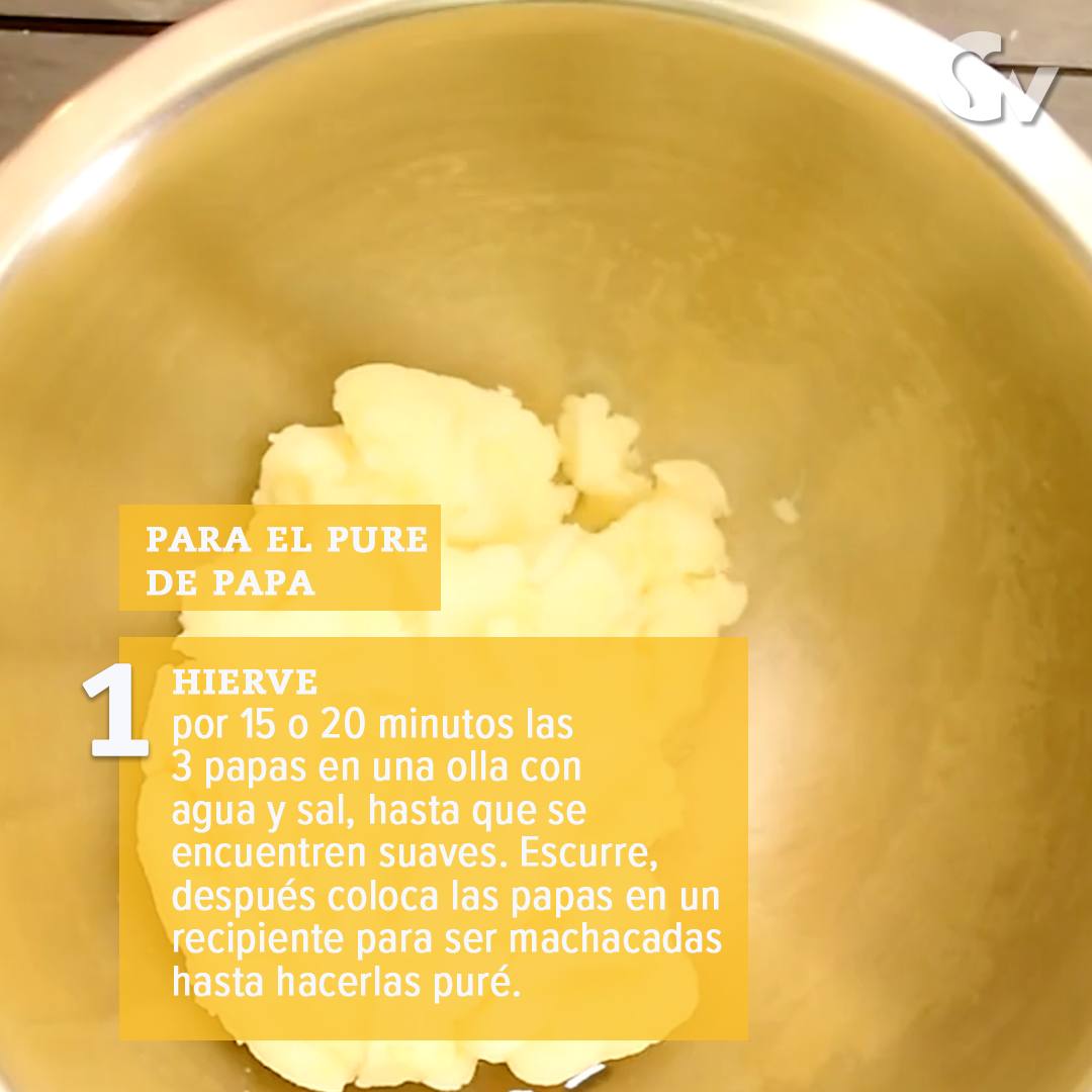 Prepara el puré