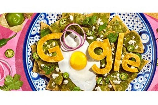 ¿Por qué Google dedica su Doodle a los Chilaquiles el día de hoy?