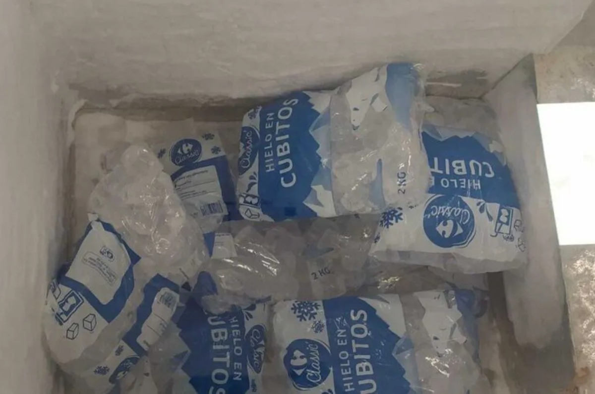 escasez de hielo
