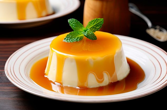 Prepara un delicioso flan de crema pastelera ¡sin horno!