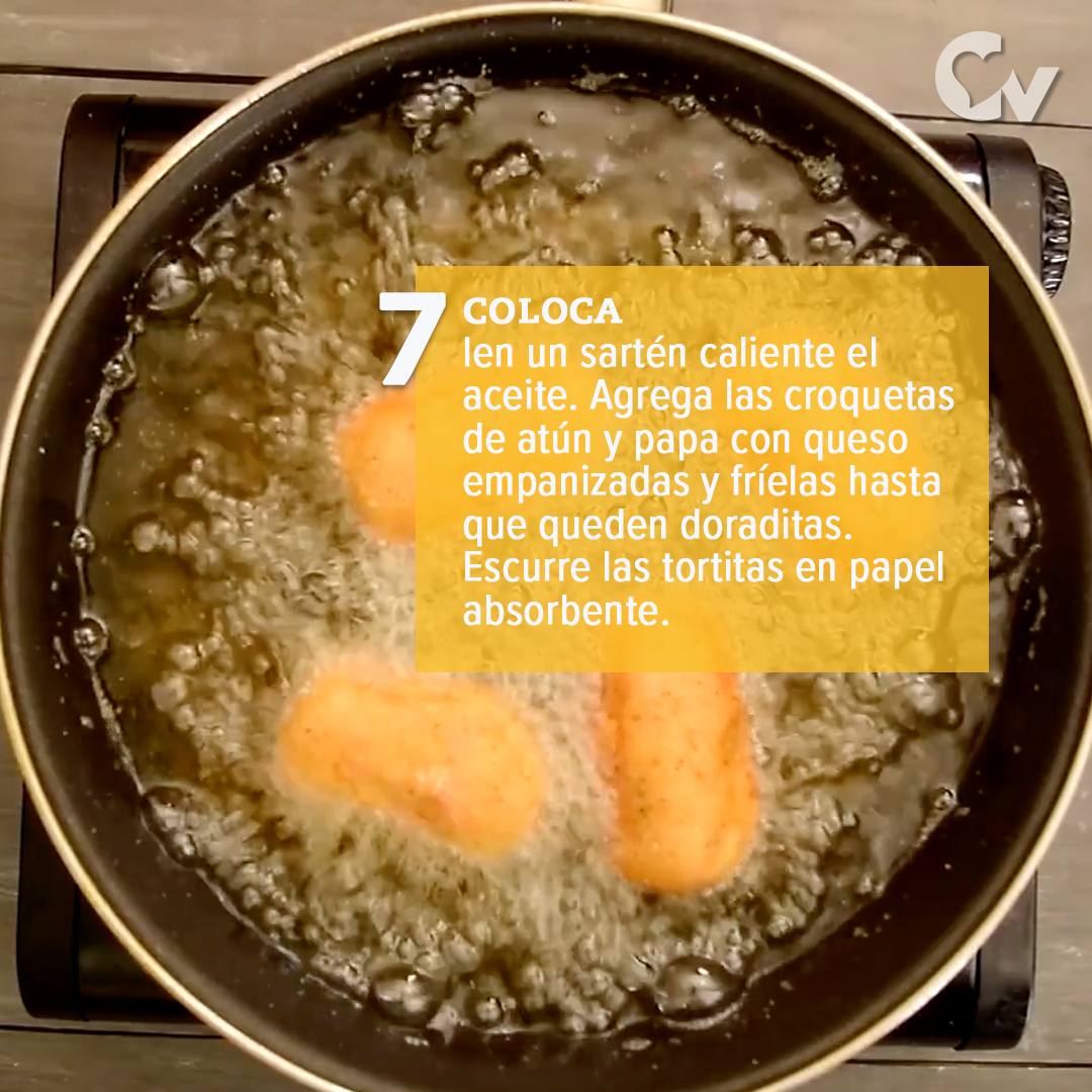 Cocina las croquetas