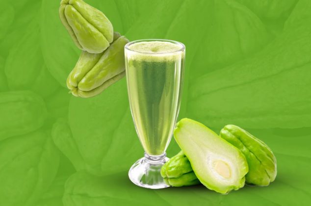 Poderoso jugo de chayote con limón para reducir los niveles de azúcar en sangre