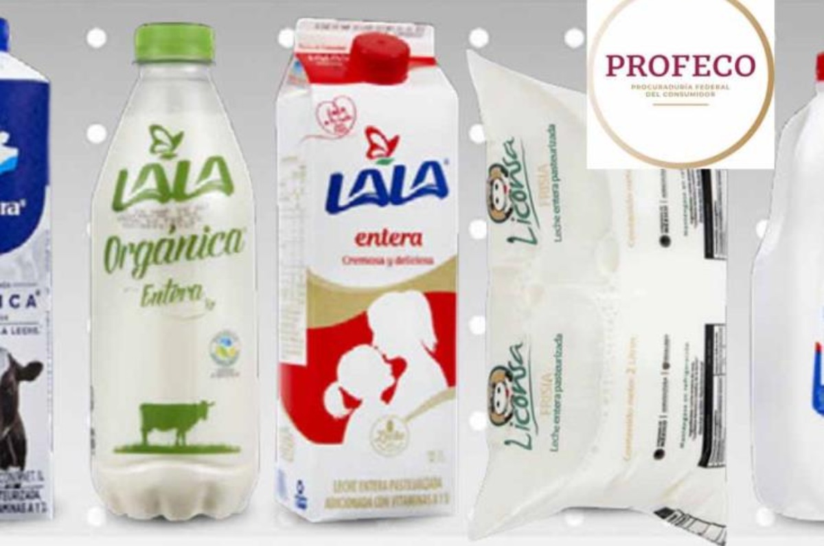 leche con más proteína profeco