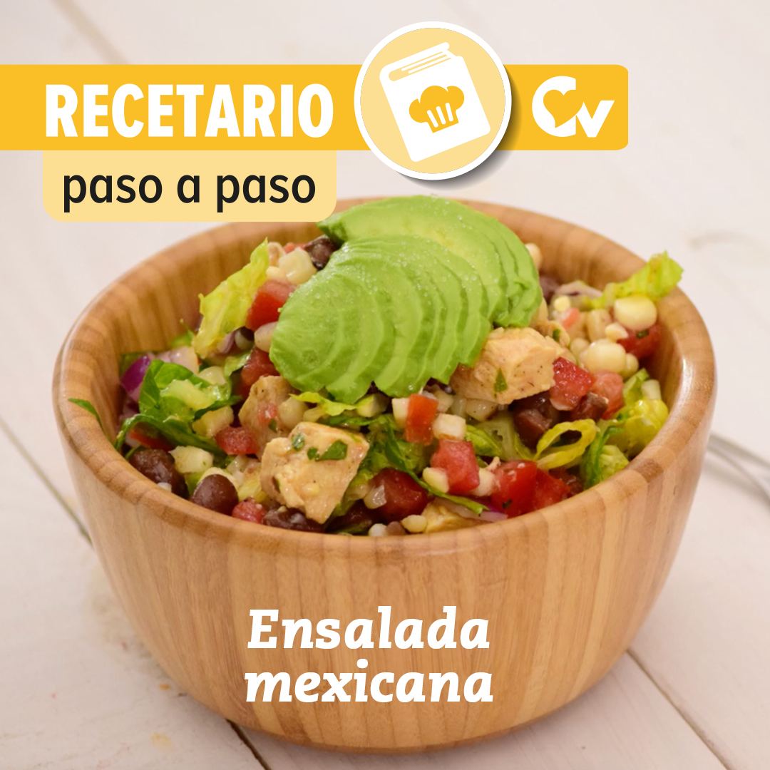 Receta ensalada mexicana 