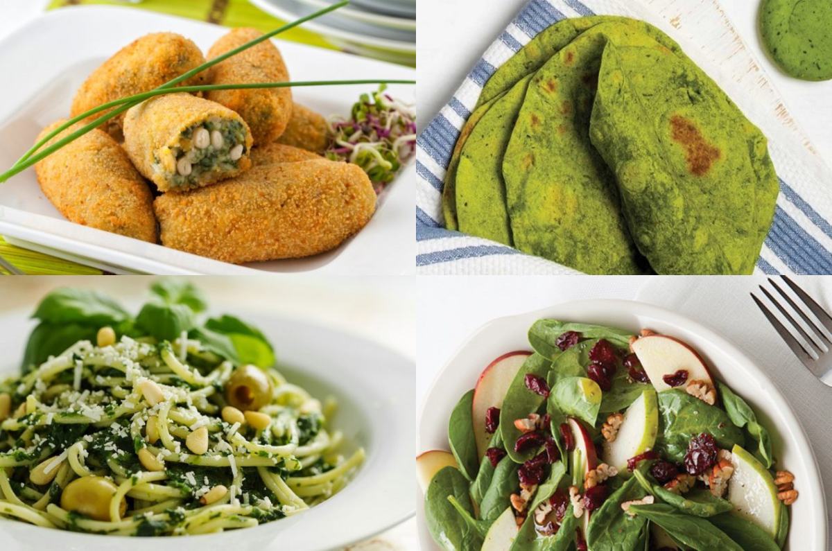 10 recetas con espinacas fáciles y deliciosas por menos de $50 pesos