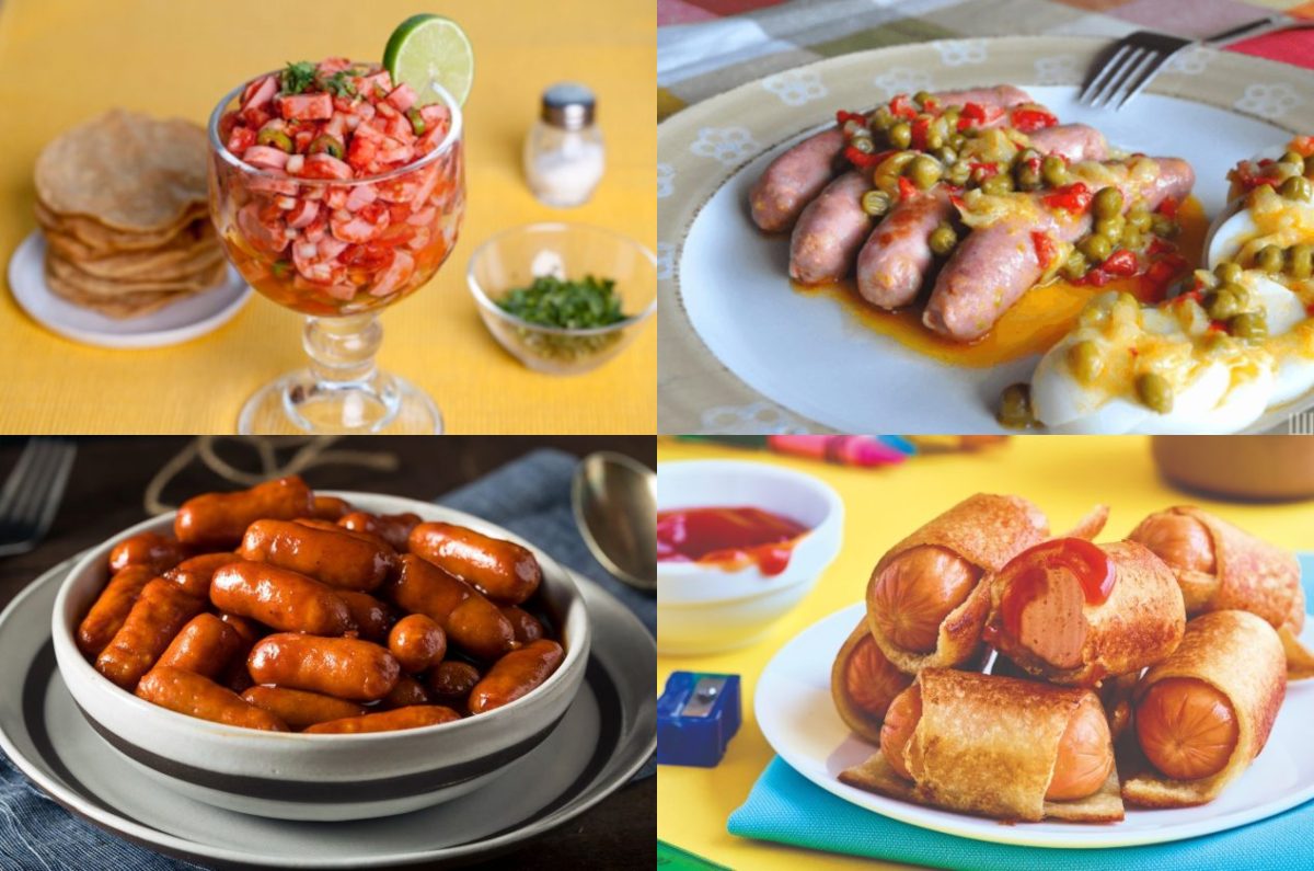 10 rendidoras recetas con salchichas por menos de $80 pesos