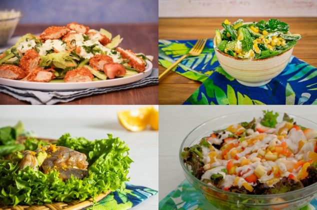 ¿Qué preparar de comer hoy? 4 recetas de ensaladas saludables