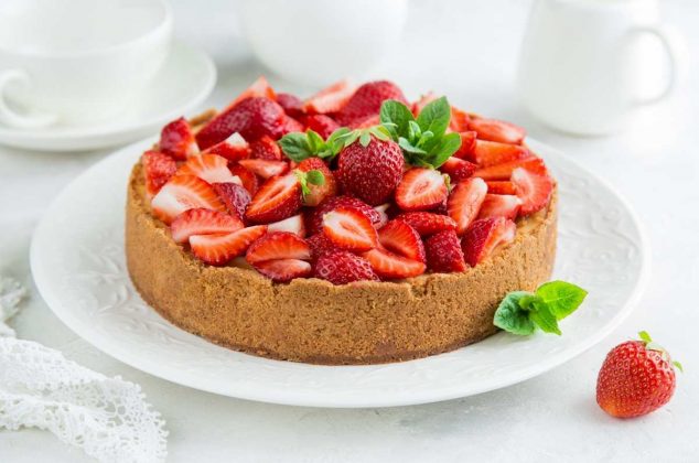 Haz una carlota de fresas sin horno, galería paso a paso