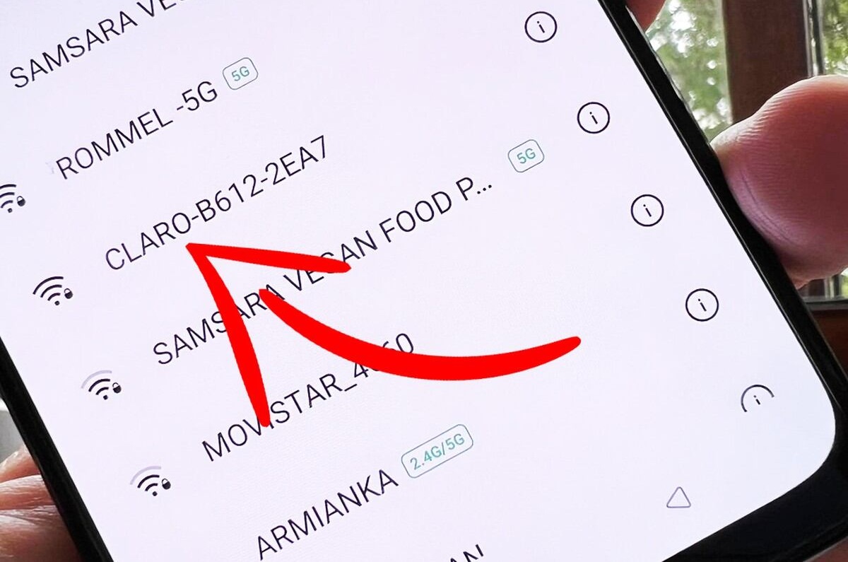 cómo conectar a una red wifi sin contraseña