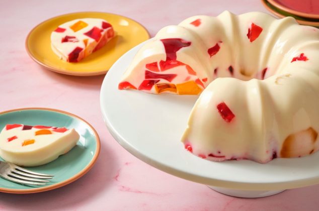 Prepara la más rica y cremosa gelatina de mosaico