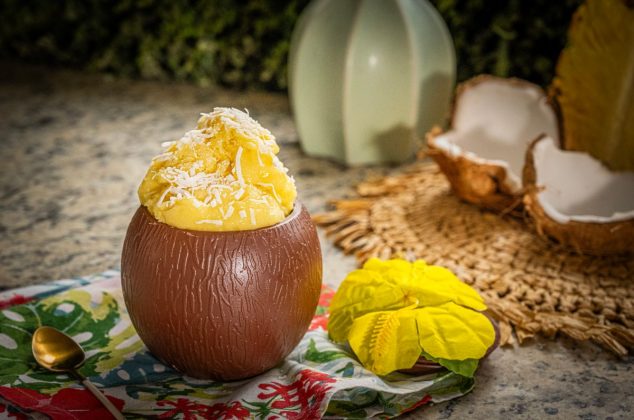 Helado de piña colada, ¡Con solo tres ingredientes!