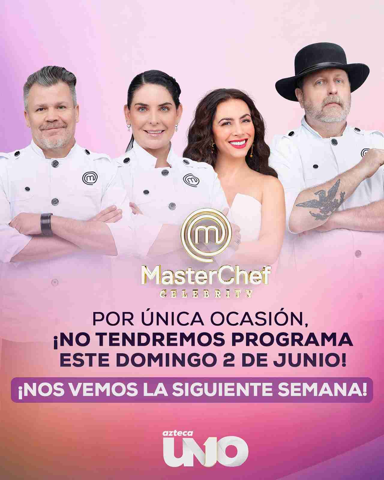 Master Chef Celebrity 2024 sbado 2 de junio