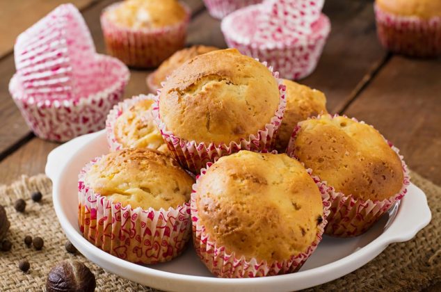 Receta de muffins de plátano maduro y avena ¡Sin horno!