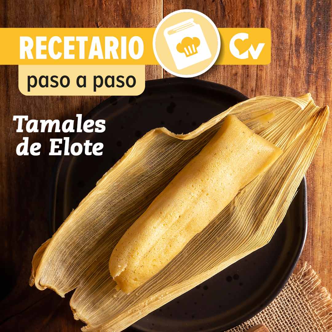 Receta Tamales de elote
