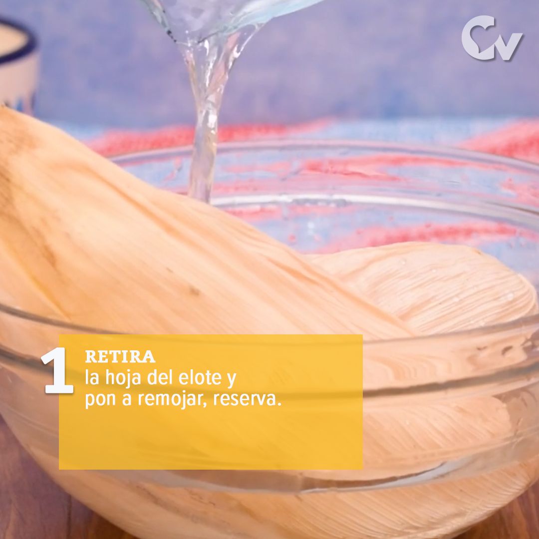 Prepara tamales de elote en licuadora