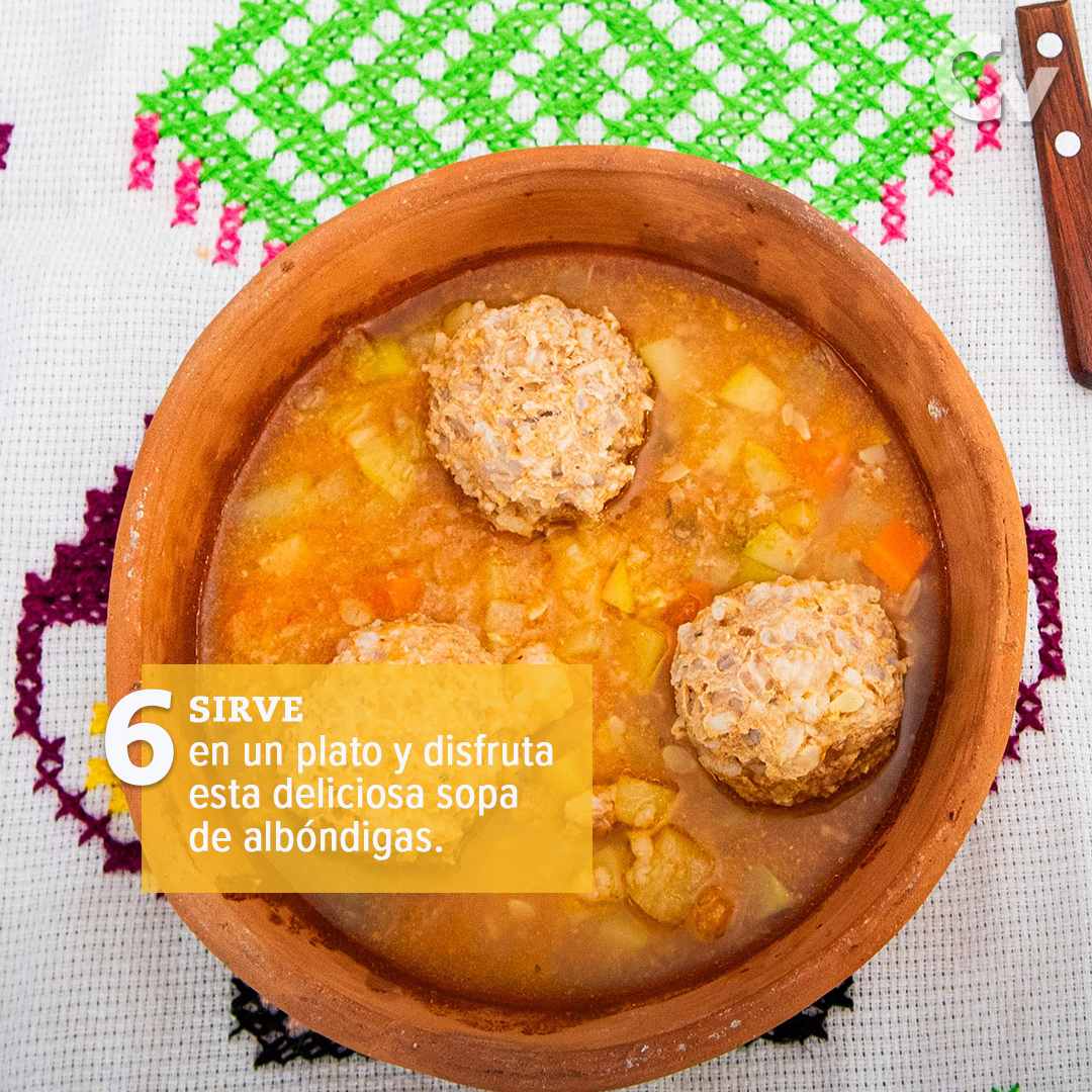 Sirve y disfruta