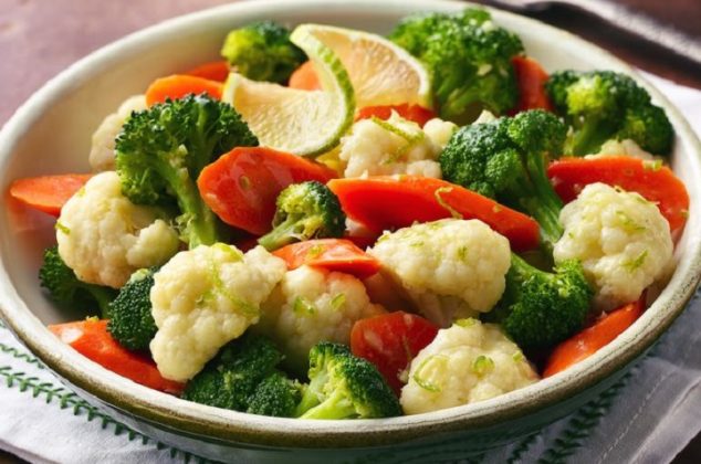 verduras a la mantequilla