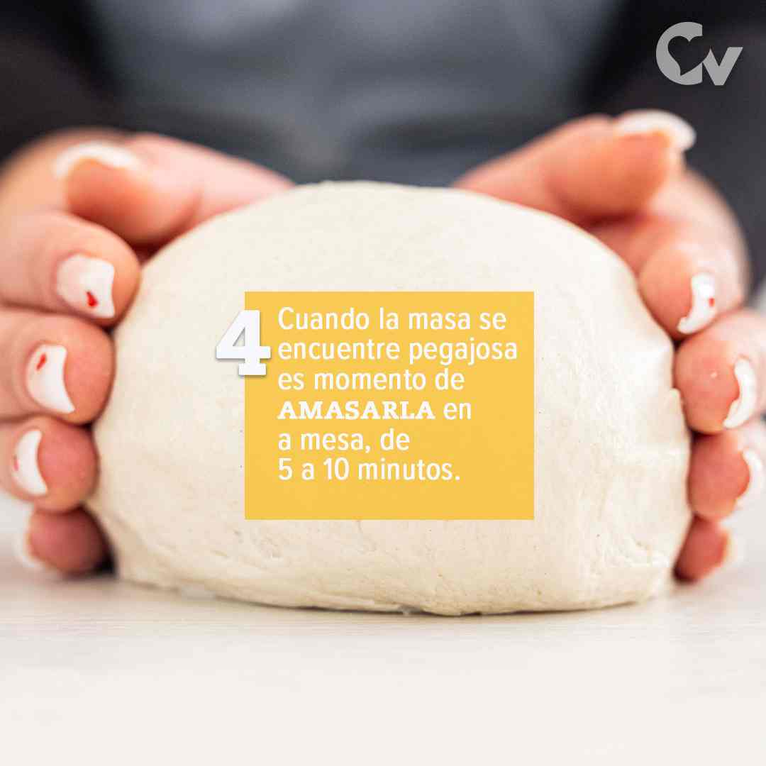 Amasa la mezcla