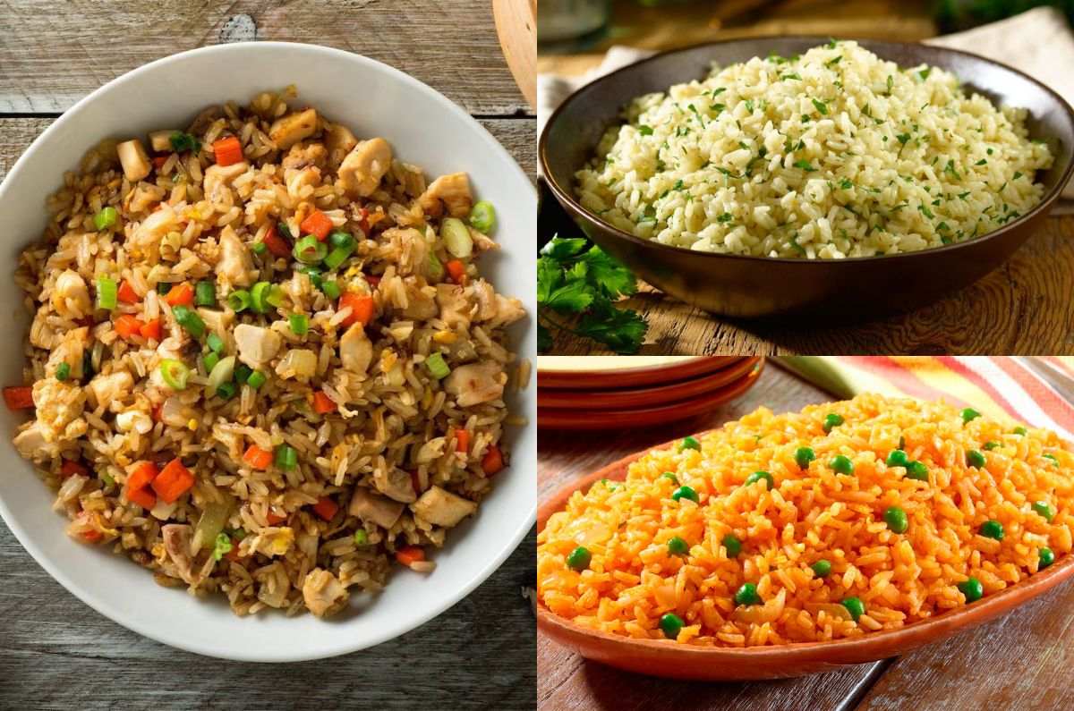 6 formas diferentes de preparar arroz con 150 pesos o menos
