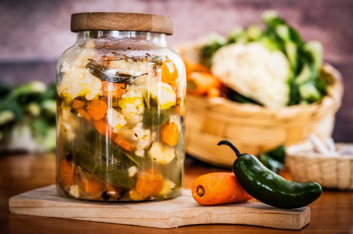 chiles en escabeche