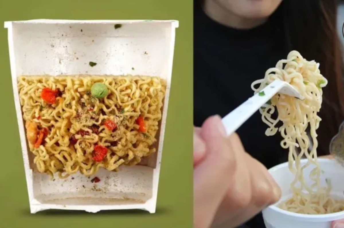 sopa maruchan es de plástico