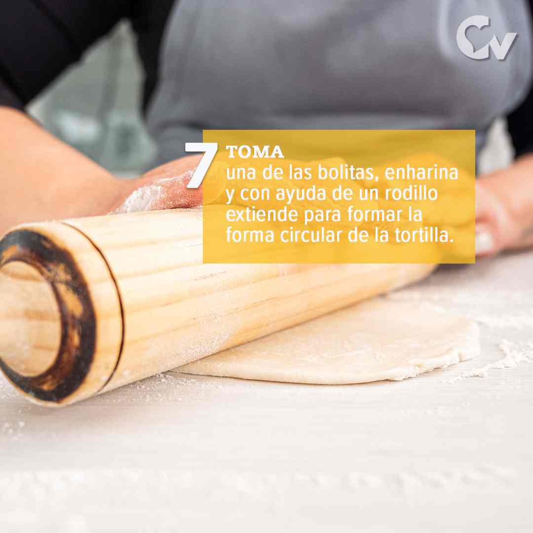 Forma las tortillas