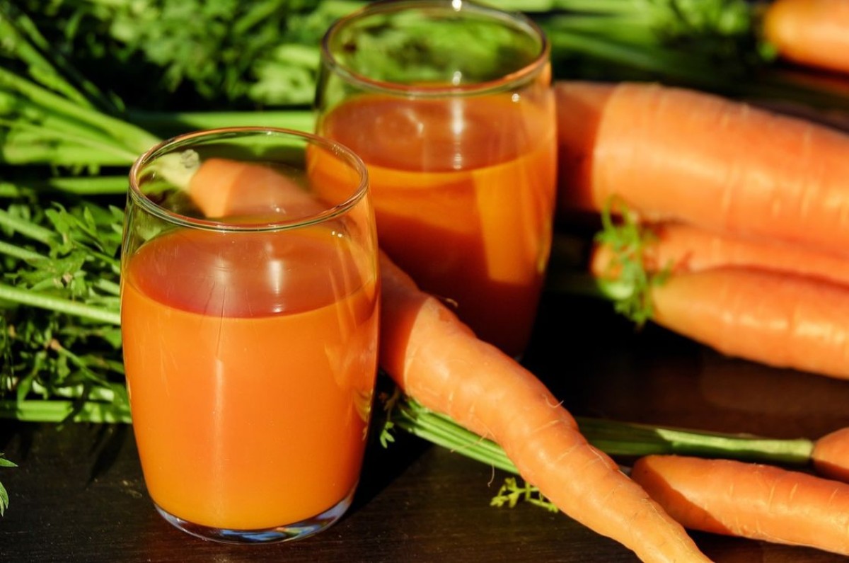 jugo de zanahoria 