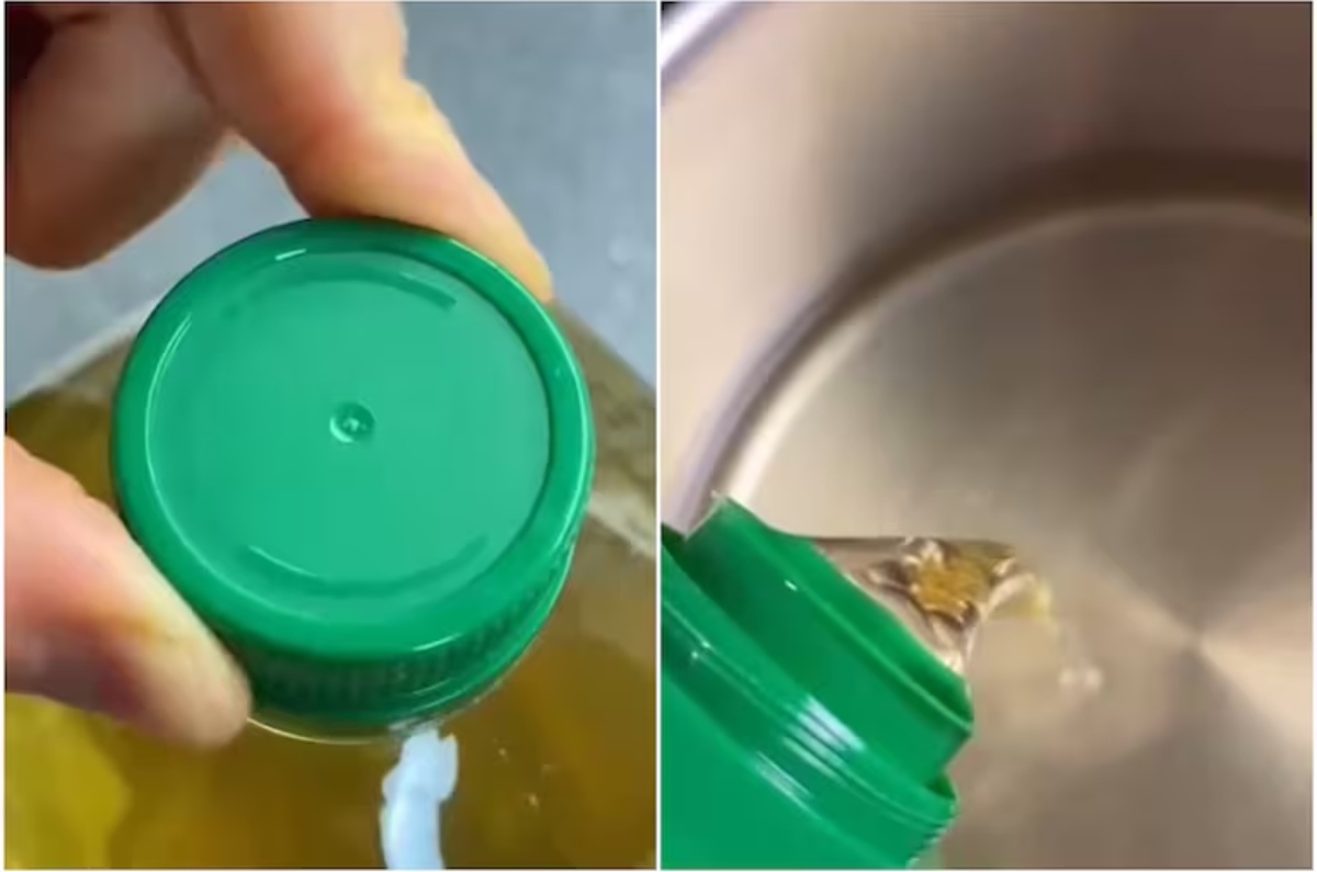 para qué sirve el tapón de plástico del aceite