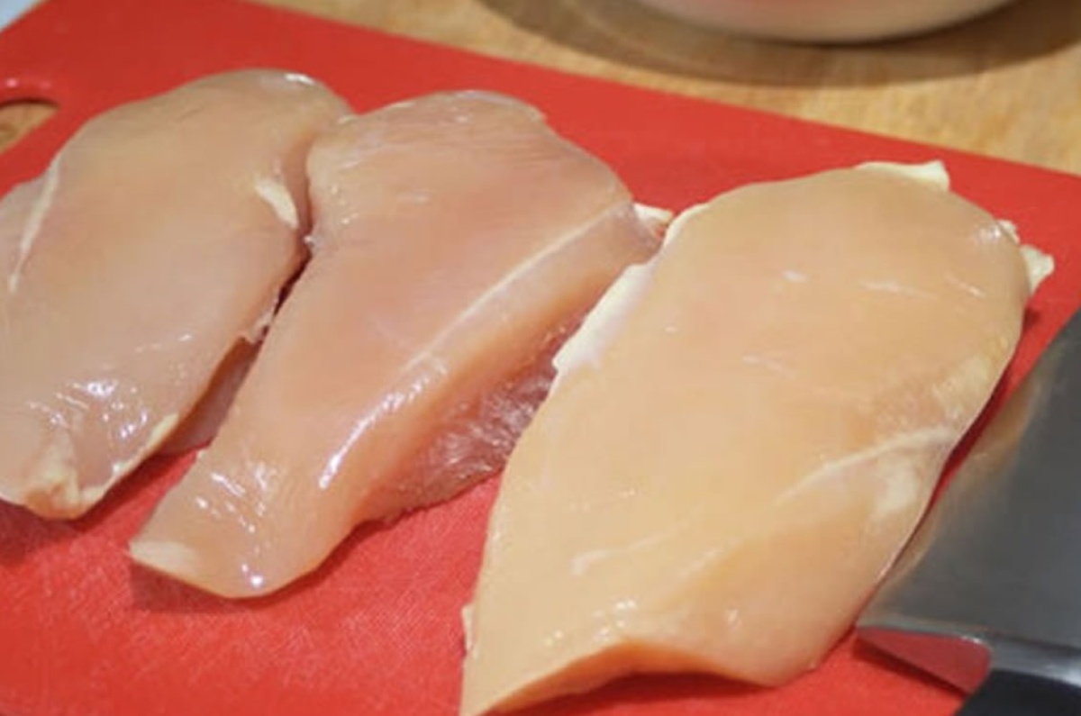 revisar carne de pollo