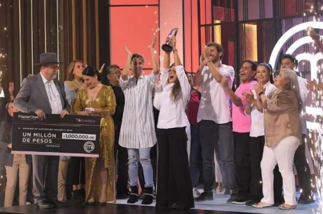 Revela Rossana Nájera que hará con el premio de MasterChef Celebrity 2024