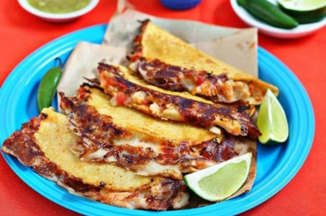 Irresistibles quesadillas de pancita