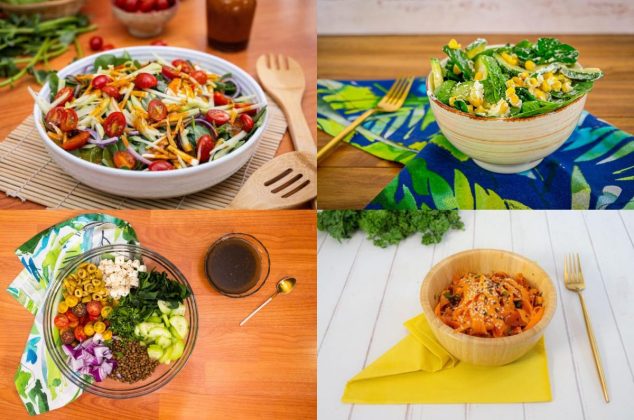 4 deliciosas recetas de ensaladas sencillas y económicas con $60 pesos