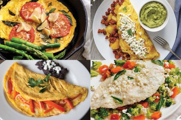 7 diferentes recetas de omelette para desayunos por menos de $50 pesos