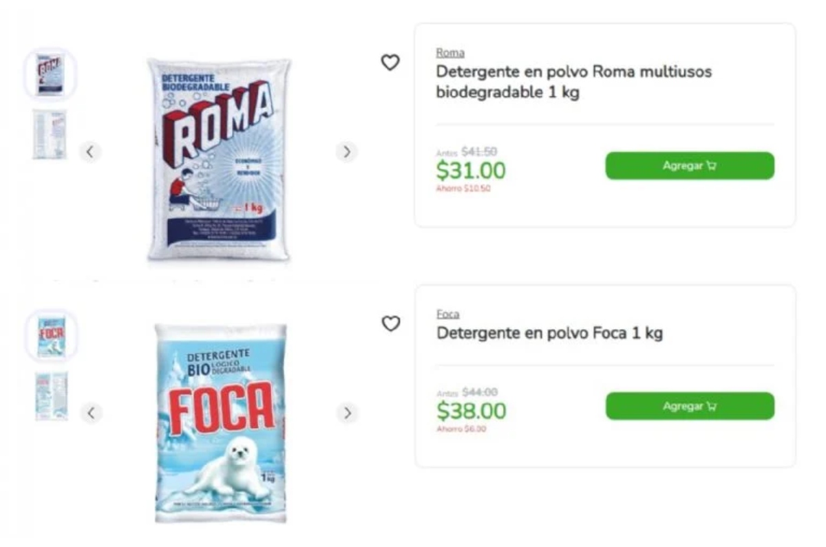 el mejor detergente en polvo según Profeco