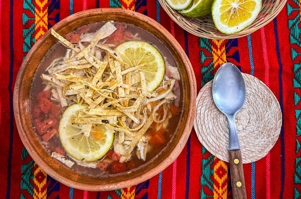 sopa de lima receta