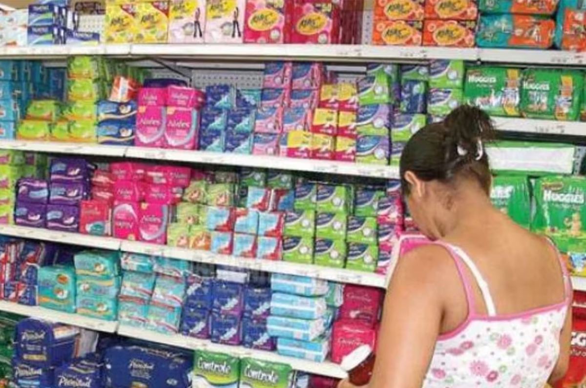 toallas femeninas 