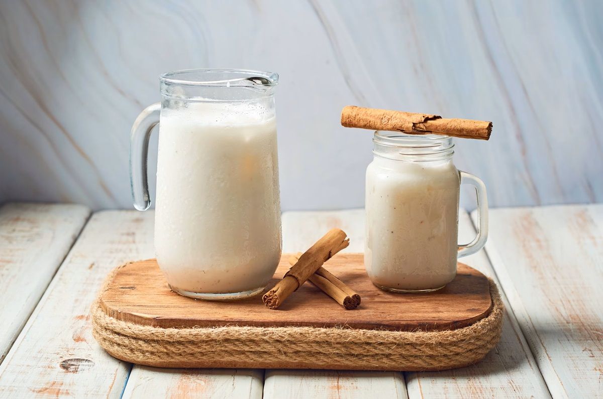 Agua cremosa de avena y nuez