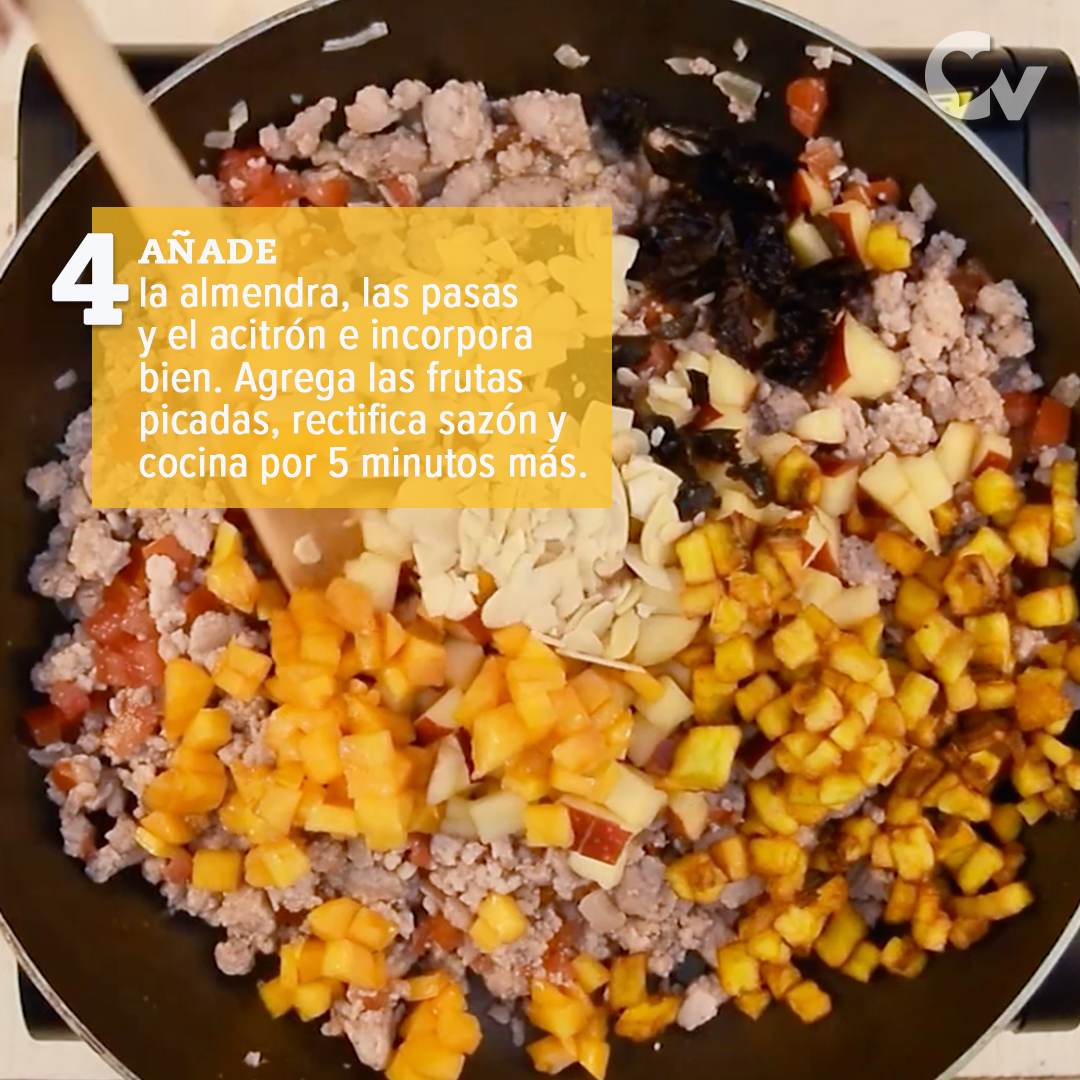 Agrega los ingredientes