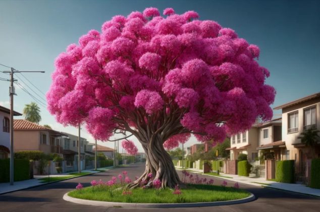 5 árboles con flores que NO levantan las banquetas y lucen hermosos