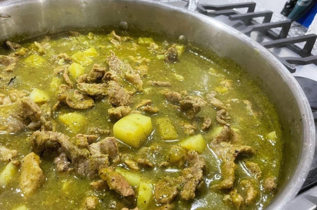 bicteces en salsa verde