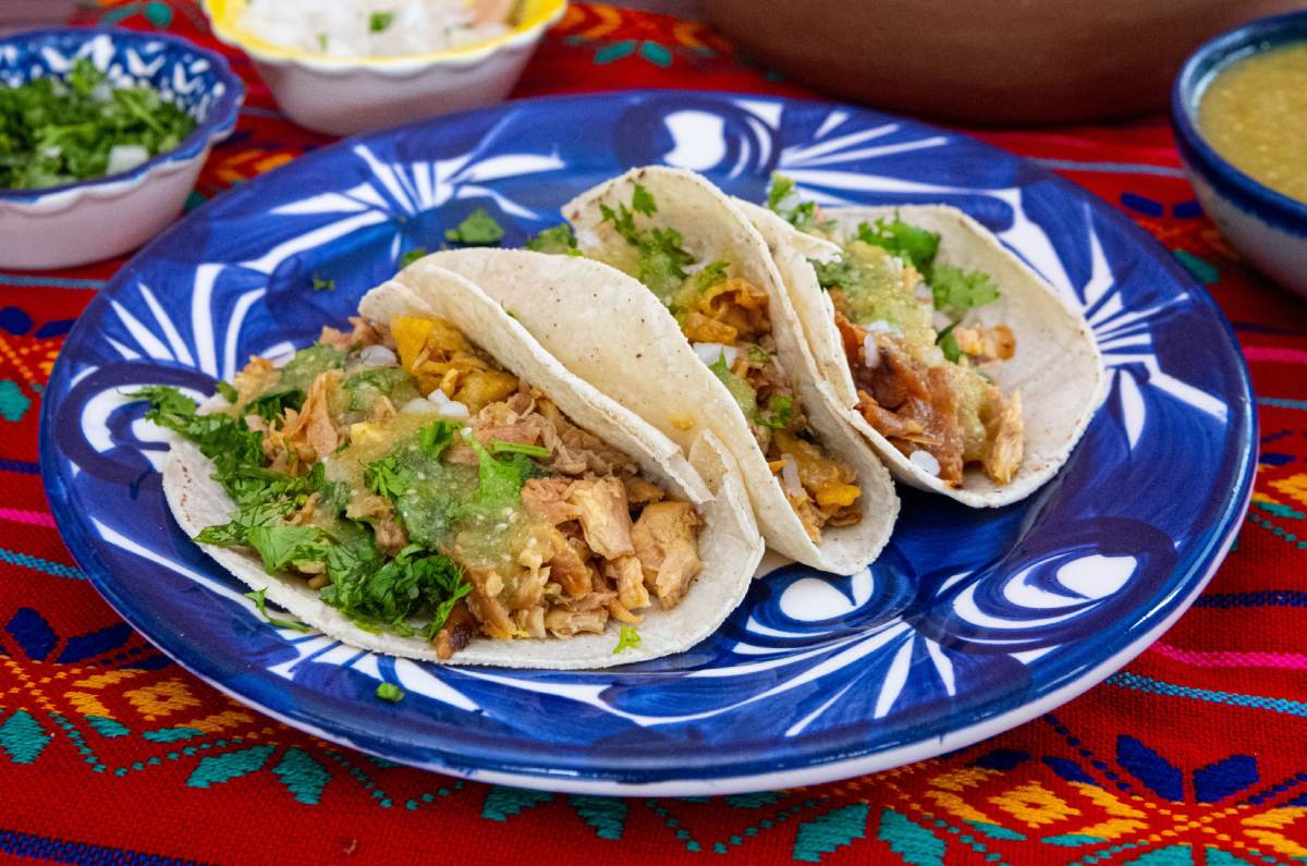 carnitas de pollo