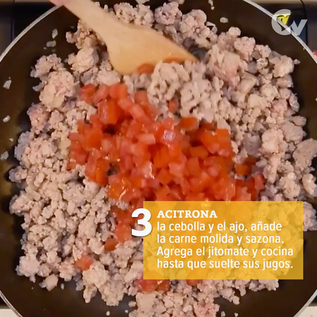 Prepara el relleno
