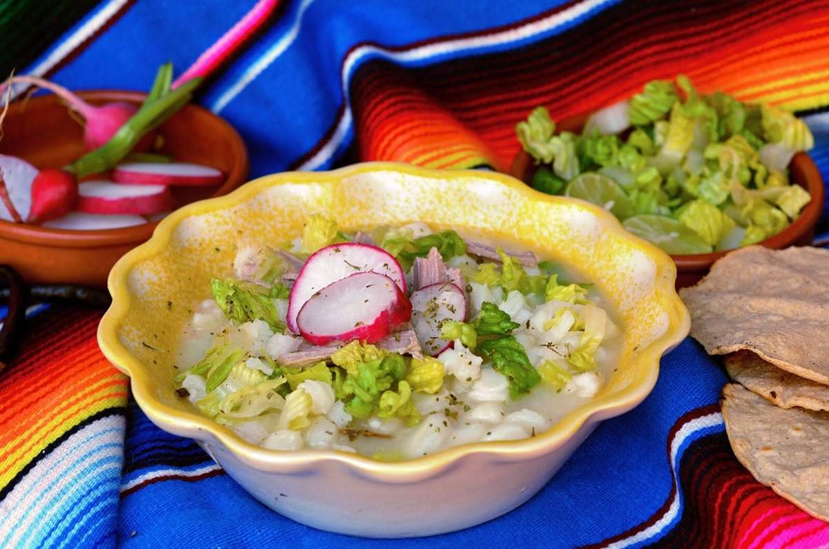 Pozole blanco de puerco