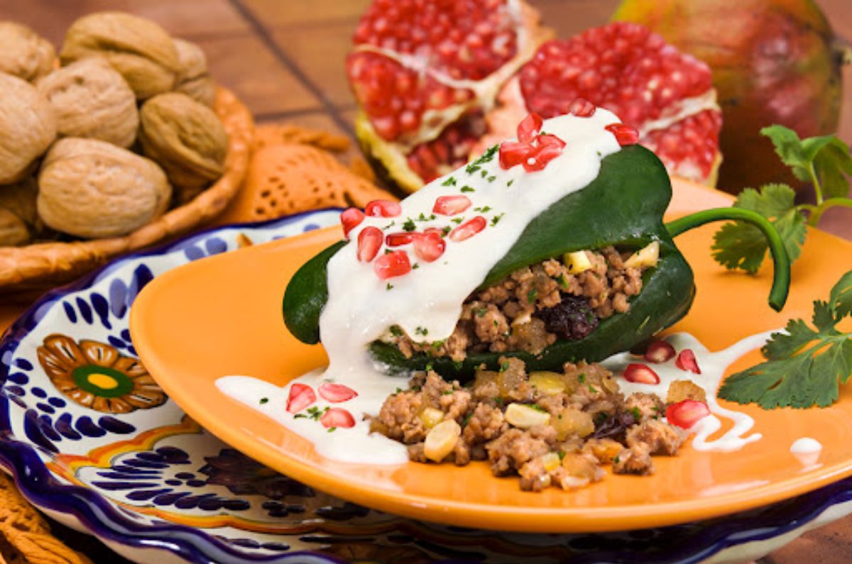 relleno de los chiles en nogada