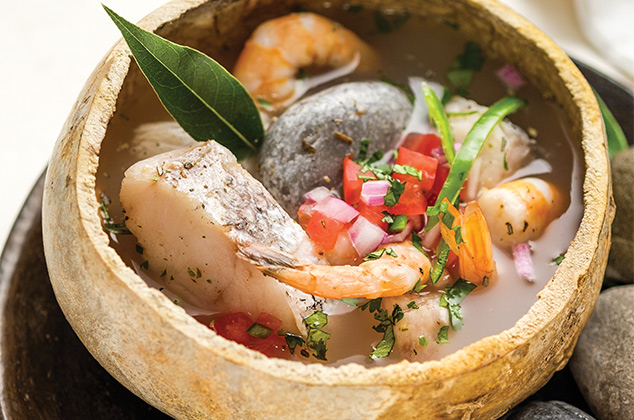 Receta de Caldo de piedra