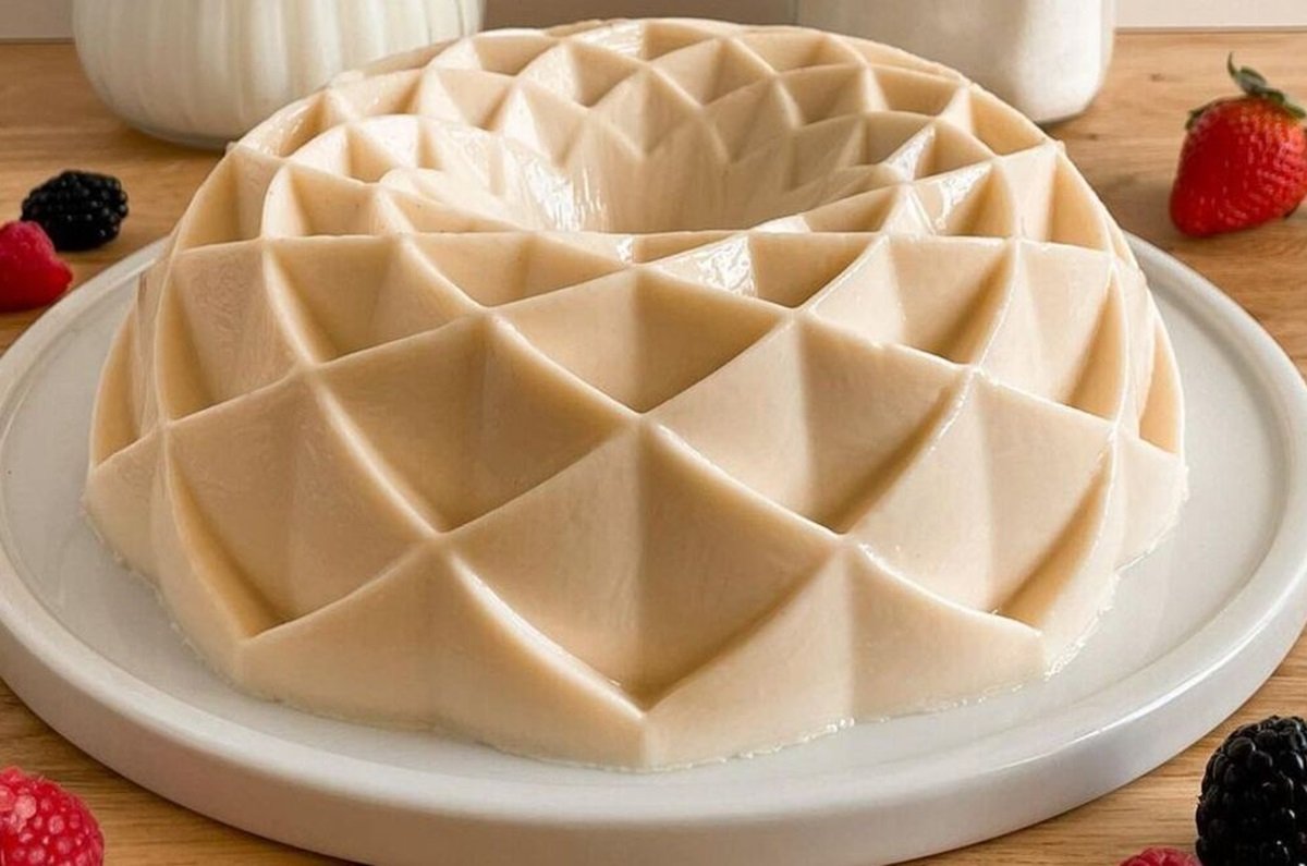 Gelatina de arroz con leche