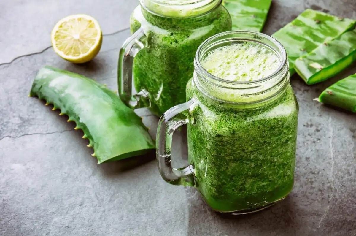 Jugo verde para bajar de peso